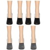 Memoi High-Cut Cotton Blend Sneaker Liner 7 Pack - 2 of 4