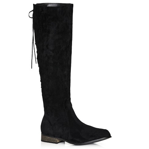 Target black knee outlet high boots