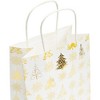 Sparkle and Bash 15 Pack 10 Inch Christmas Gift Bags with Handle Set, Includes 24 Tissue Paper Sheets, Party Favor Bags for Gift Wrapping - 3 of 4