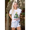 PACMAN Christmas Tree Ghost and Gifts Graphic T Shirt Men or Women Brisco Brands - 4 of 4