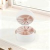 Unique Bargains Round Multi-Function Jewelry Box Jewelry Organizer 1 Pc - 4 of 4
