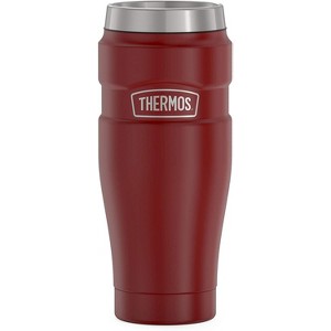 Thermos 16oz Stainless King Tumbler (SK1005MR4) - Matte Red - 1 of 4