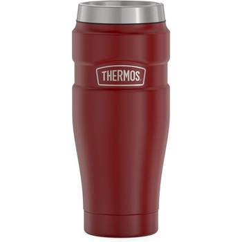 Thermos 16 Oz. Stainless King Vacuum Insulated Coffee Mug - Rustic Red :  Target