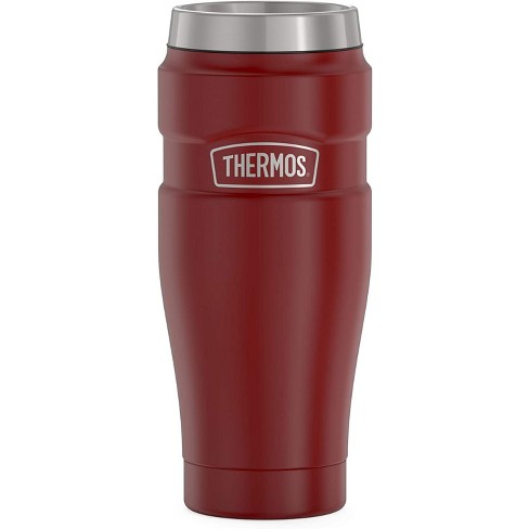 Thermos Stainless King 16 Oz. Matte Red Stainless Steel Food Jar