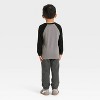 Toddler Boys' Long Sleeve Halloween French Terry Shirt and Pants Set - Cat & Jack™ - 2 of 4