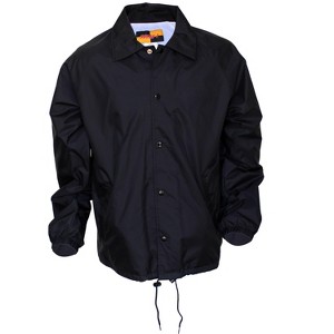 Solar 1 Clothing Nylon Windbreaker Coaches Jacket WB01 - 1 of 4