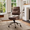 EUREKA ERGONOMIC Becky, Faux Suede Fabric Home Office Chair - 2 of 4