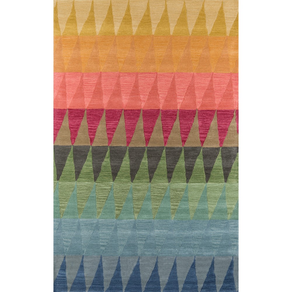 Photos - Area Rug Momeni 5'x8' Carter  Blue/Yellow/Multi  