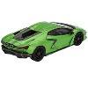 Lamborghini Revuelto Verde Selvans Green Metallic Limited Edition 1/64 Diecast Model Car by Mini GT - 4 of 4