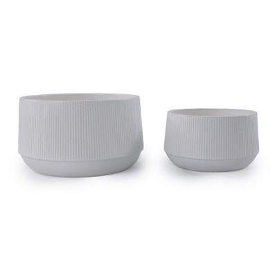 KTMBDW Plant Pots, Ceramic Planters with Drainage Holes,Nursery Planting Pot for Indoor Out Door Plants