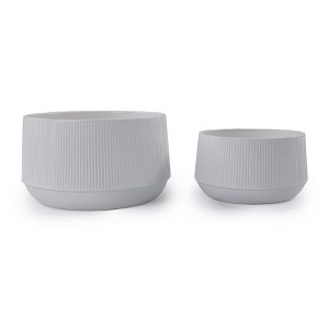 KTMBDW Plant Pots, Ceramic Planters with Drainage Holes,Nursery Planting Pot for Indoor Out Door Plants - 1 of 4