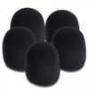 On-Stage ASWS58B5 Windscreen for Handheld Microphones - Black (5-pack) - 2 of 3