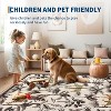 Washable Tiger Runner Rug for Kitchen Non-Slip Non-Shedding Animal Floral Long Carpet, Low Pile Botanical Floor Covering - 3 of 4