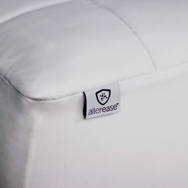 Allerease Total Allergy Defense Waterproof Machine Washable Mattress Pad, 3 of 4