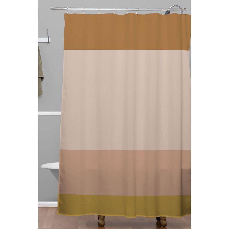 Color Poems Contemporary Color Block Shower Curtain - Deny Designs, 3 of 4