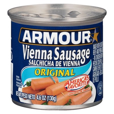 Armour Vienna Sausages Can Original 4.6 oz