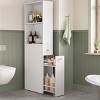 Freestanding Cabinet with Storage Drawers and Adjustable Shelf - 3 of 4