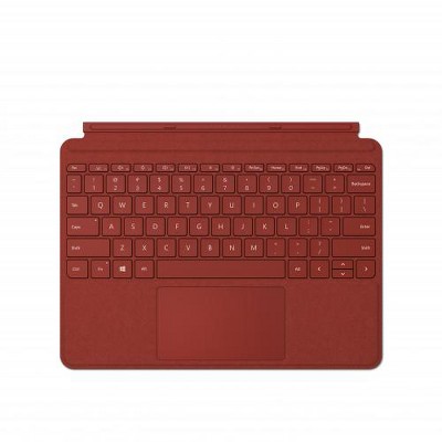 Microsoft Surface Go Signature Type Cover Poppy Red - Pair w/ Surface Go - A full keyboard experience - Close to protect screen & conserve battery