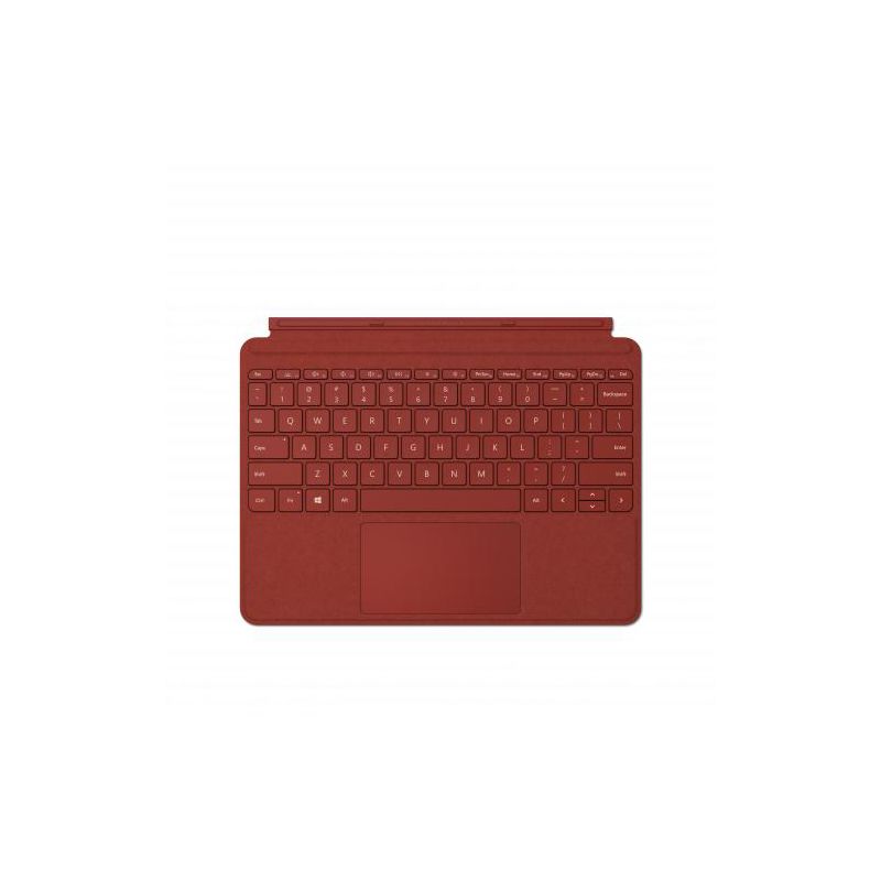 Microsoft Surface Go Signature Type Cover Poppy Red - Pair w/ Surface Go, Surface Go 2, Surface Go 3 - A full keyboard experience, 1 of 6