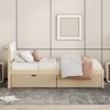 RISOKEYS Twin Size Platform Bed Frame with 2 Storage Drawers, Headboard & Footboard - for Small Bedroom & Apartment - Easy Assembly - 4 of 4