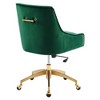 Modway Discern Performance Velvet Office Chair - 3 of 4