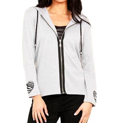 Women's LOVE Zip Hoodie - ANGEL