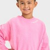 Grayson Mini Toddler Girls' Fleece Sweatshirt - Pink - 2 of 4