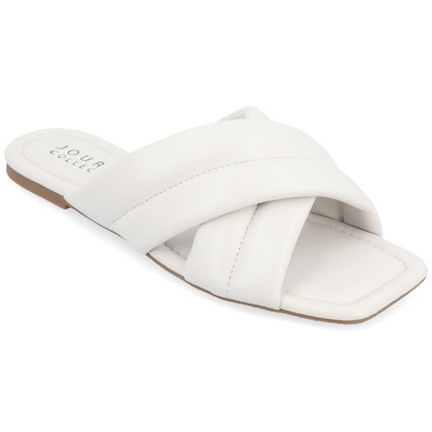 Women's Robbie Slide Sandals - Wild Fable™ Off-White 8