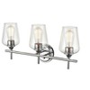 Millennium Lighting Ashford 3 - Light Vanity in  Chrome - 3 of 4
