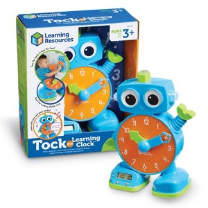 Learning Resources Tock The Learning Clock, Educational Talking & Teaching Clock, Ages 3+ - 1 of 4