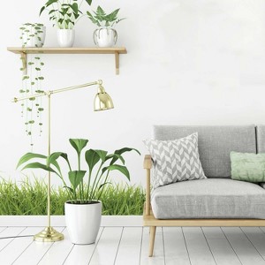 Grass Giant Peel and Stick Giant Wall Decal Green - RoomMates: Vinyl Botanical Modern Decor, Self-Adhesive - 1 of 3