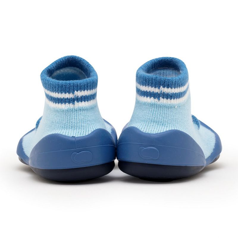 Komuello Baby Boy/ First Walk Sock Shoes Piglet Blue, 3 of 9