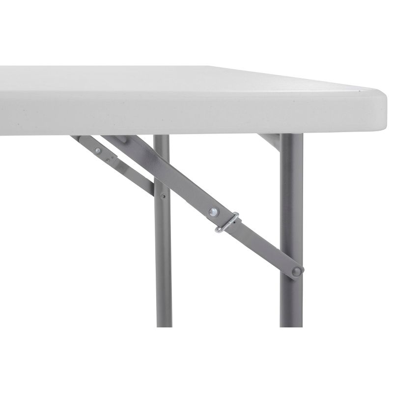 36&#34;x36&#34; Heavy Duty Folding Card Table Speckled Gray - Hampden Furnishings, 4 of 10