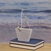 Northlight Cape Cod Inspired Striped Boat Decoration - 8.75” - image 3 of 3