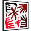 Amanti Art Custom Coral Construction I by Melissa Wang Canvas Wall Art Print Framed 22 x 22-in. - 3 of 4