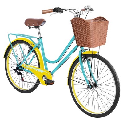 women's city bike with basket