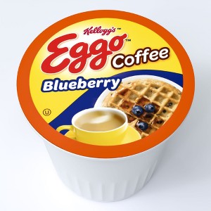 Eggo Blueberry Waffle Coffee Pods Fair Trade Certified- 40 ct - 1 of 3