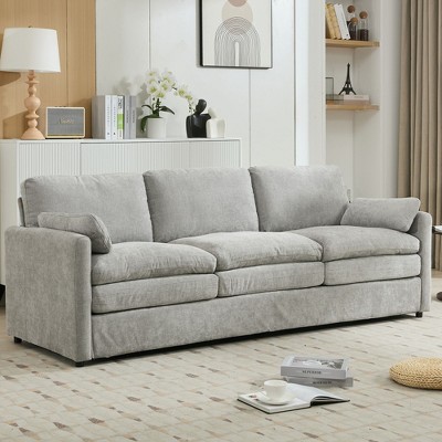 NicBex Couches for Living Room 31.9" Comfy Cloud Sofa Upholstered Oversized Single Armchair Sofa with Cushion