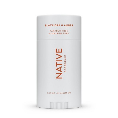 Native Deodorant - Black Oak & Amber - 2.65oz