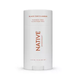 Native Deodorant - Black Oak & Amber - 2.65oz