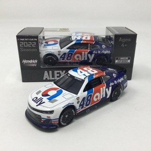 Alex Bowman 2022 Ally Darlington Throwback 1:64 NASCAR Diecast Action - 1 of 2