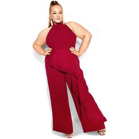 Target jumpsuit hot sale plus size