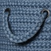 Colonial Mills Clean & Dirty Woven Hamper Set-2 - Blue 17"x17"x22" 19"x19"x15" - 2 of 3
