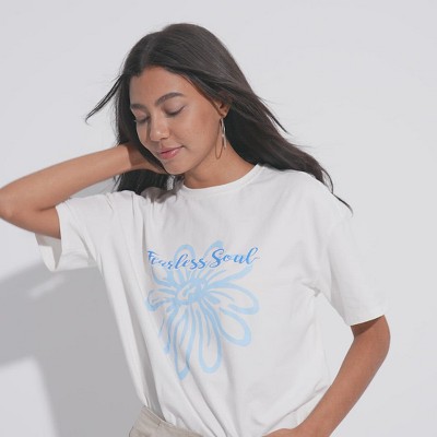 Women's Short Sleeve Boxy Graphic T-Shirt - Wild Fable™ : Target