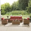Crosley 5pc Bradenton Steel Outdoor Patio Conversation Furniture Set - 3 of 4