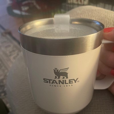 Stanley Legendary Camp Mug, 12oz, Stainless Steel Vacuum Insulated Coffee  Mug with Drink-Thru Lid (Nightfall/Charcoal) 