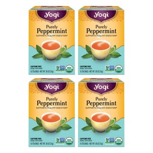 Yogi Tea - Purely Peppermint Tea -  64 ct, 4 Pack - 1 of 4