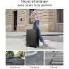 LUGGEX Luggage with Spinner Wheels, Polycarbonate Expandable Hard Shell Suitcase - 4 of 4