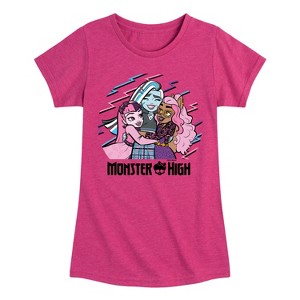 Girls' - Mattel - Bestie Big Hug Fitted Short Sleeve Graphic T-Shirt - 1 of 4