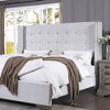 90" Eastern King Bed Artesia with Buttonless Tufting & Wood Frame - Acme Furniture - 2 of 4
